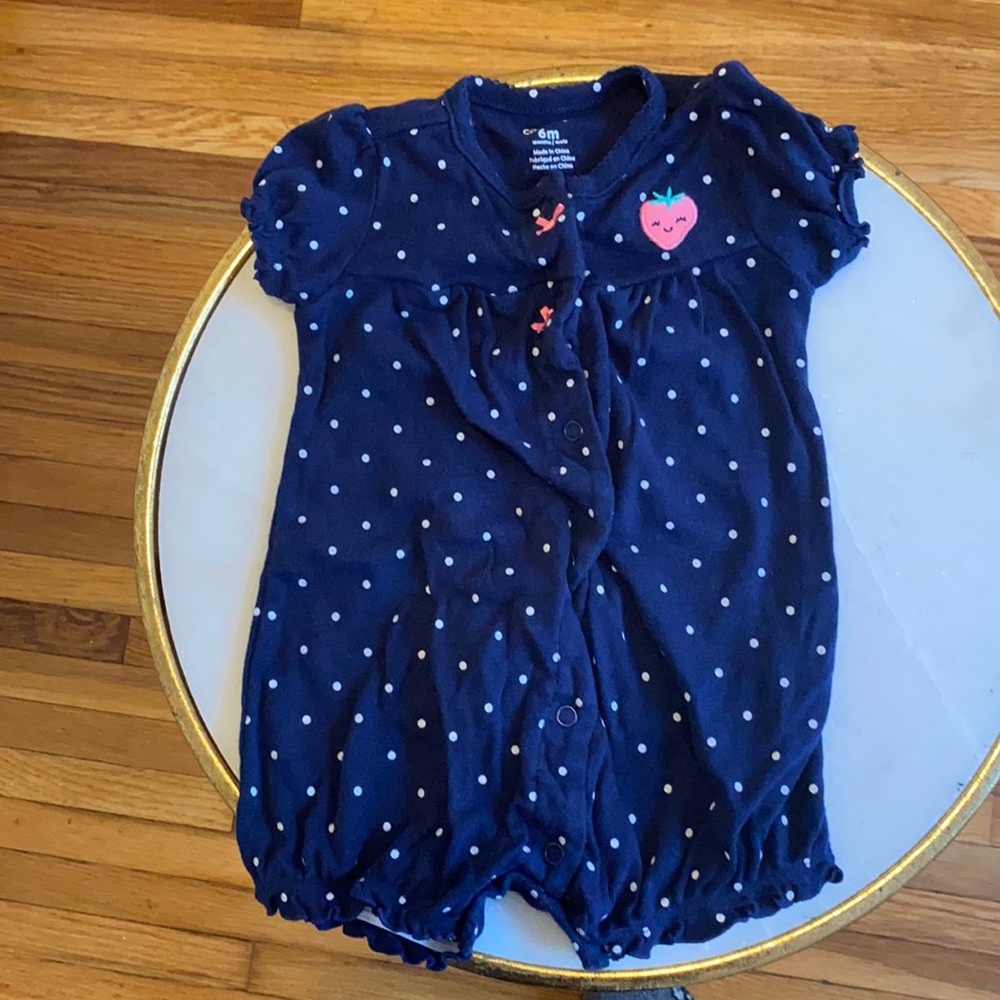Carter’s strawberry Romper
